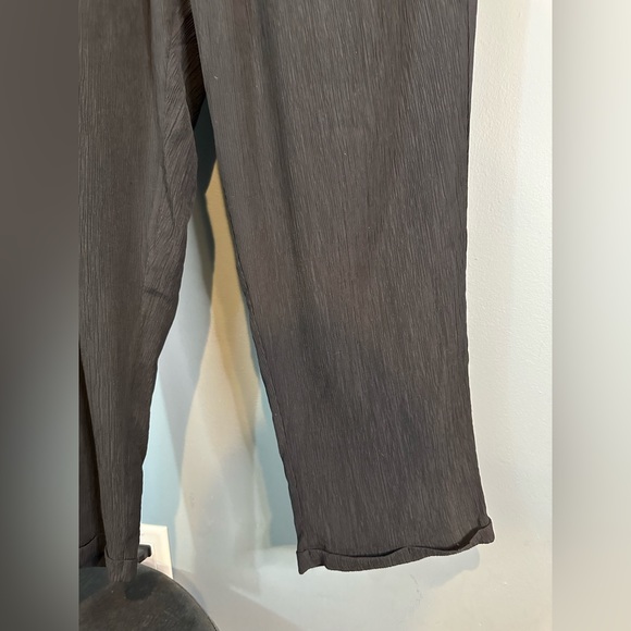 Forever 21 Plus Size Textured Tie-Waist Pants in Black - Picture 8 of 11